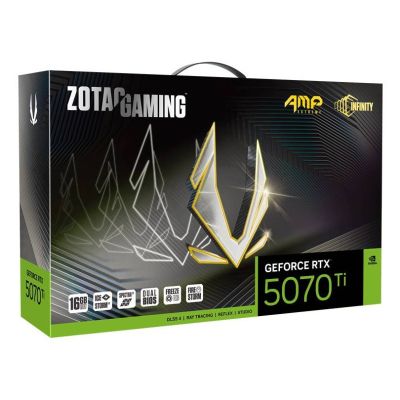 7. ZOTAC GAMING GeForce RTX 5070 Ti 16GB AMP Extreme INFINITY Graphics Card