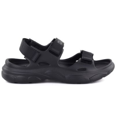 2. Big Star TT274A055 Black Foam Velcro Sandals