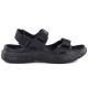 2. Big Star TT274A055 Black Foam Velcro Sandals