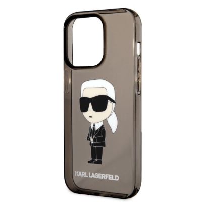 6. Karl Lagerfeld Ikonik Karl case for iPhone 14 Pro Max - black