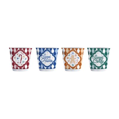 2. 4-Piece Mug Set NCANDY010 BIALETTI