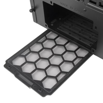 7. SilverStone SST-SED1-B Seta D1 Midi-Tower case - juodas