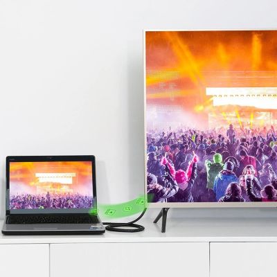 8. Ugreen cable HDMI - micro HDMI cable 19 pin 2.0v 4K 60Hz 30AWG 1.5m black (30102)