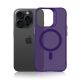 8. 3mk Smoke MagCase for iPhone 16 Pro Max - Purple-Translucent