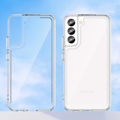 11. Outer Space Case for Samsung Galaxy S23+ cover with a flexible transparent frame