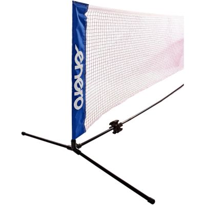 16. NET WITH ENERO POSTS 310X73CM 2IN1 FOR TENNIS, FOOT VOLLEY