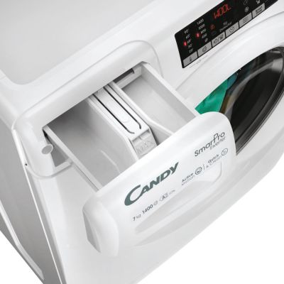 3. Candy Smart Pro Inverter CO 474TWM6/1-S Washing Machine Front Load 7 kg 1400 RPM White