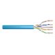 Digitus Installation Cable Cat.6A, U/UTP, Dca, AWG 23/1, LSOH, 500m, Blue, Reel