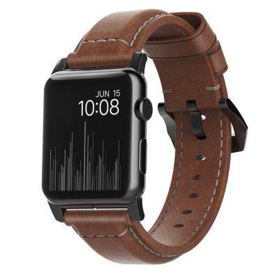 Nomad NM1A4RBT00 Smart Personal Accessory Band Brown Leather