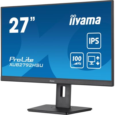 5. iiyama XUB2792HSU-B6 monitor 27IN FHD IPS BUSI/1920X1080 100HZ 0.4MS 250CD