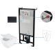 6-in-1 concealed toilet set