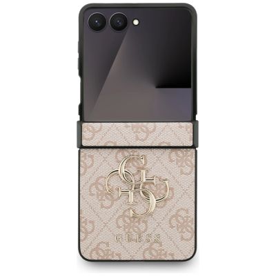 2. Guess Big 4G Logo Classic Logo Case for Samsung Galaxy Z Flip 7 - Pink