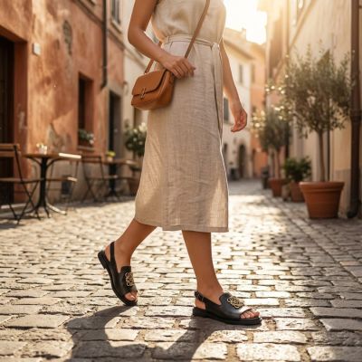9. Potocki W WOL109B beige ankle boots