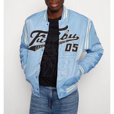 3. Fubu Varsity Satin College Jacket M 6075133