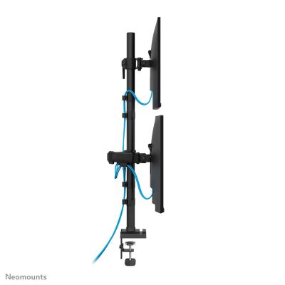 8. Neomounts DS60-600BL2-1 Monitor Holder/Stand 81.3 cm (32") Desk Black
