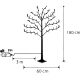 6. DECORATIVE TREE 240 LED 180 CM WHITE
