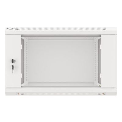 5. Lanberg WF01-6606-10S 6U Rack Wall-Mounted Cabinet Gray