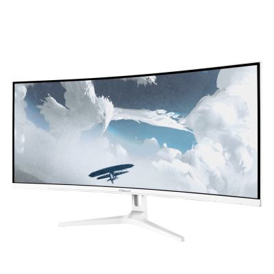 7. Arozzi Nova 34” Curved Computer Monitor 86.4 cm (34") 3440 x 1440 px 4K Ultra HD LED White
