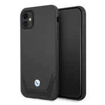 BMW Leather Perforate Case for iPhone 11 / Xr - Black