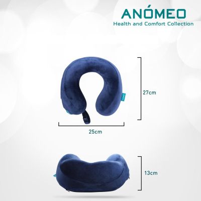 7. Memory Foam Massage Pillow ANOMEO