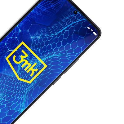 9. Tempered glass 3mk HardGlass Max Lite with black frame for Xiaomi Redmi Note 13 Pro+