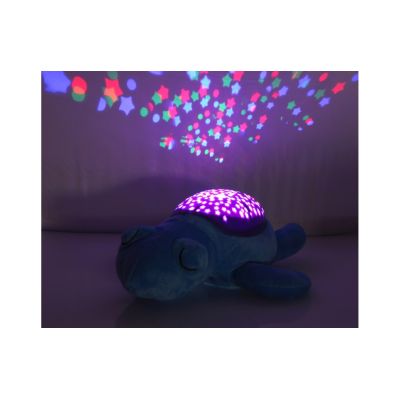 6. Jamara Dreamy Turtle Children's Night Light Freestanding Blue, Purple LED