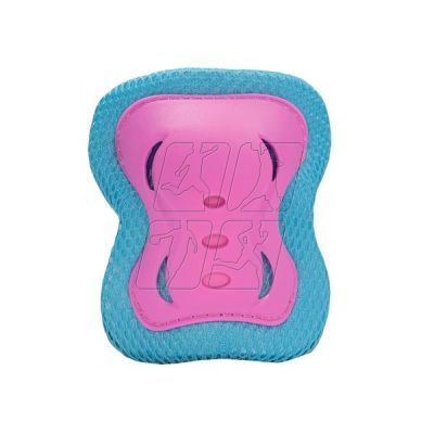 Protectors set Nils Extreme light blue-pink H320 size XL