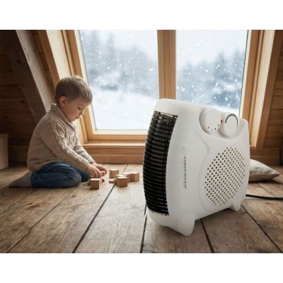 8. Esperanza Waikiki EHH004 fan heater (2000W; 3 heating levels; white)