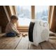 8. Esperanza Waikiki EHH004 fan heater (2000W; 3 heating levels; white)