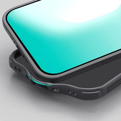 11. Nillkin Super Frosted Shield Pro MagSafe Compatible Case for iPhone 17 Air - Transparent Black