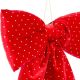 13. RED DECORATIVE BOW 39x50CM MICA