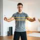 6. RUBBER EXERCISE TAPE POWER BAND YELLOW REA TAPE
