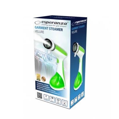 10. Esperanza VELURE EHI008 Garment Steamer (1400W; green)