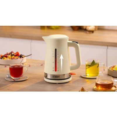 10. Bosch MyMoment TWK4M227 Kettle (2400W; Cream)