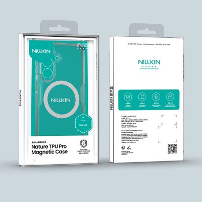 17. Nillkin Nature TPU Pro Case Compatible with MagSafe for Samsung Galaxy S26 - White