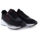 4. Vanhorn YW27308BK2 men's lightweight black sports shoes