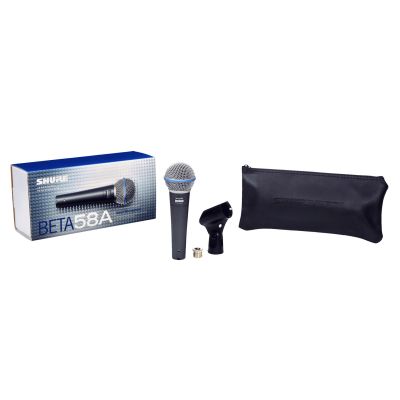 3. Shure Beta 58A - Dynamic, supercardioid, vocal microphone