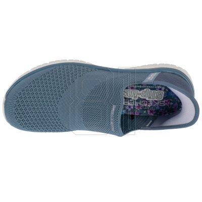 3. Skechers Slip-ins: Virtue - Sleek 104425-SLT Blue 36