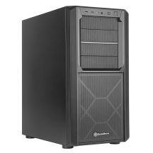 SilverStone SST-SED1-B Seta D1 Midi-Tower case - juodas