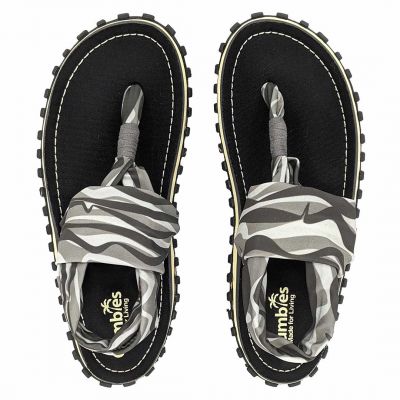 6. Gumbies Slingback Flip-Flops W G-SB-WN-BL
