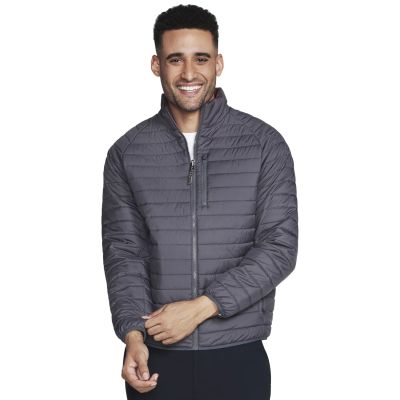 Skechers GO Shield Altitude Reversible Jacket JA139-BKCC Gray L