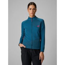 Women's slim trekking sweatshirt without hood 4F 4FRSS26TFSWF0986-46S