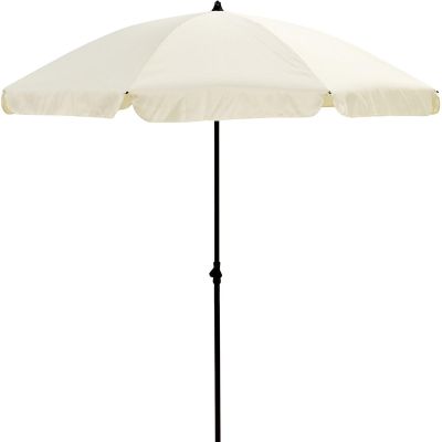 25. GARDEN UMBRELLA 185 CM CREAM