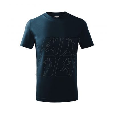 5. Malfini Basic Jr T-shirt MLI-13802 navy blue