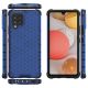 2. Honeycomb Case armor cover with TPU Bumper for Samsung Galaxy A42 5G blue