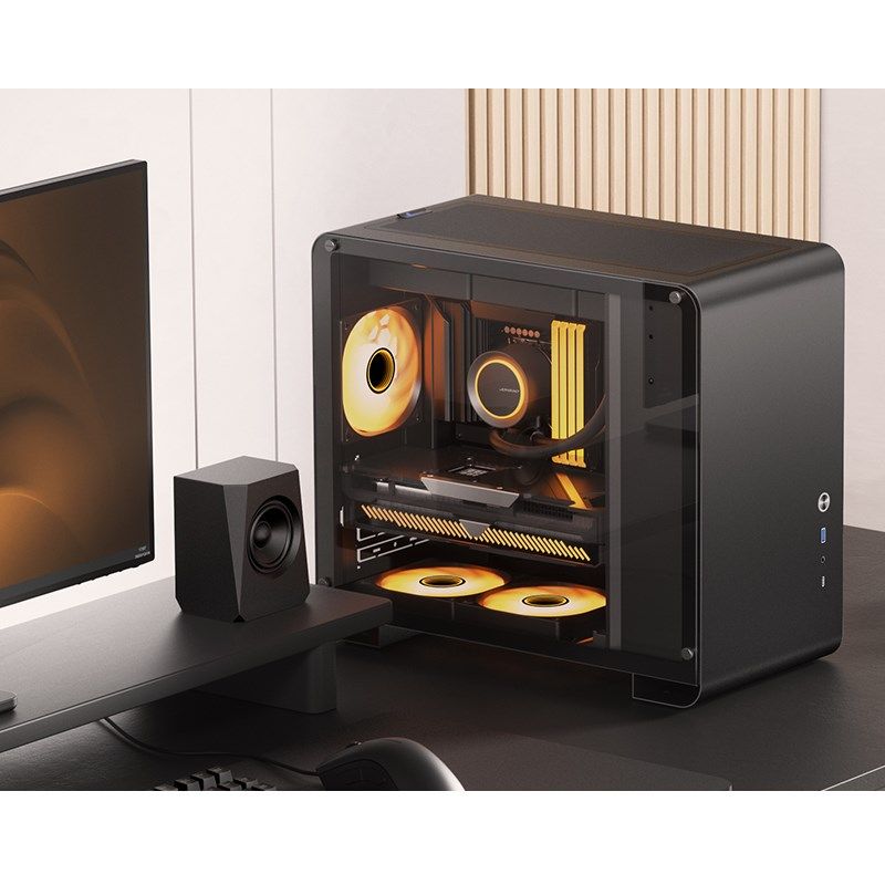 4. Jonsbo U4 Mini Mini Tower Black