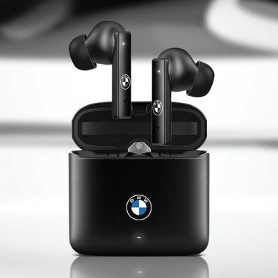 6. BMW Signature Collection Bluetooth TWS Wireless Headphones - Black