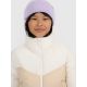 5. Girls' puffer jacket with synthetic down filling 4F 4FJRAW25TDJAF0807-12S