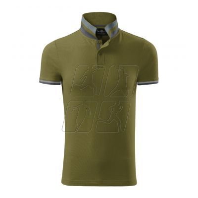 2. Malfini Collar Up M MLI-256A3 avocado green polo shirt