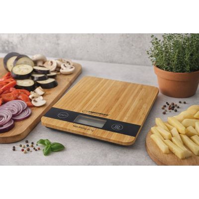 7. Esperanza Bamboo EKS005 kitchen scale (beige)